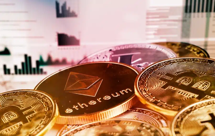 Bitcoin and Etherium.